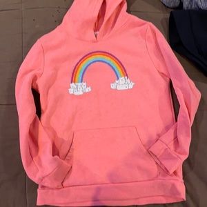 Pink cat hoodie